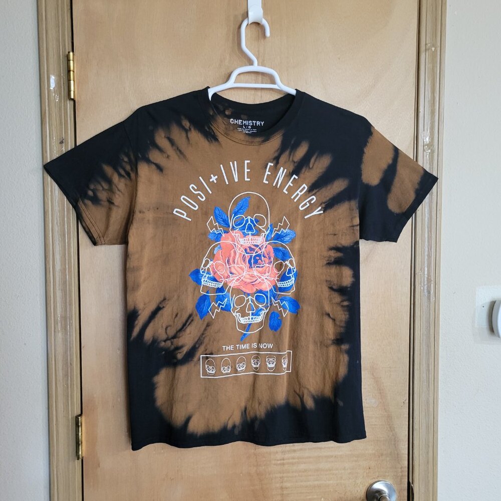 Chemistry T Shirt L Posi+ive Energy Mens Unisex